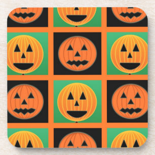 Dessous-de-verre Motif citrouille Halloween