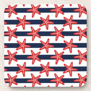 Dessous-de-verre Motif de bannière étoilée