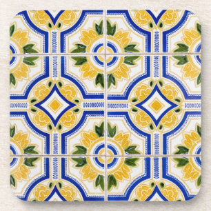 Dessous-de-verre Motif de carreaux lumineux, Portugal