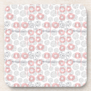Dessous-de-verre Motif de cercle de point de polka