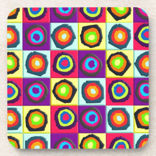 Dessous-de-verre motif de cercles