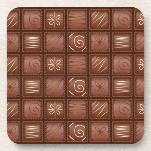 Dessous-de-verre Motif de chocolat