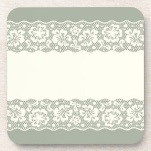 Dessous-de-verre Motif de dentelle, cru 5 de fleur