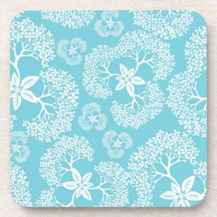 Dessous-de-verre Motif de fleurs