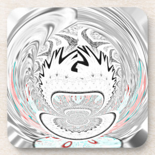 Dessous-de-verre Motif de flore urbaine moderne