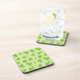 Dessous-de-verre Motif de grenouille, Grenouilles mignonnes, Grenou