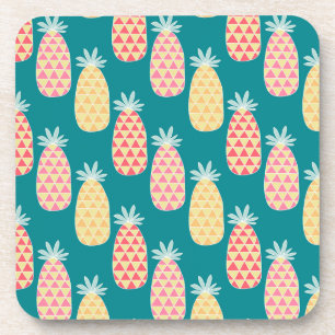 Dessous-de-verre Motif de griffonnage d'ananas
