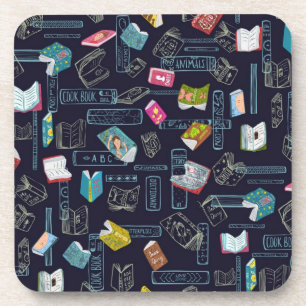 Dessous-de-verre Motif de livre