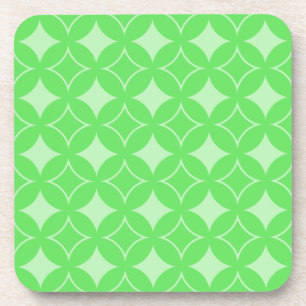 Dessous-de-verre Motif de shippo vert citron