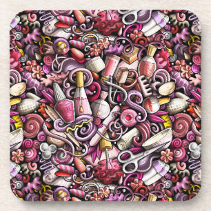 Dessous-de-verre Motif de studio de clou