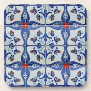 Dessous-de-verre Motif de style carreaux en céramique
