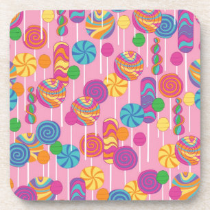 Dessous-de-verre Motif de sucrerie de lucettes