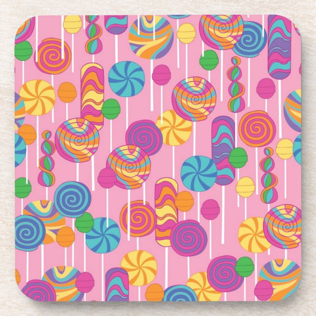 Dessous-de-verre Motif de sucrerie de lucettes (Devant)