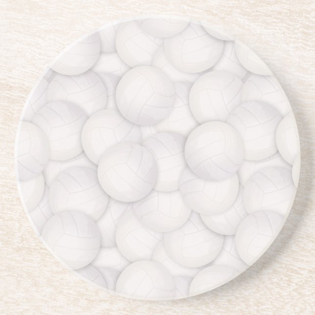 Dessous de verre Motif de volley-ball (Devant)