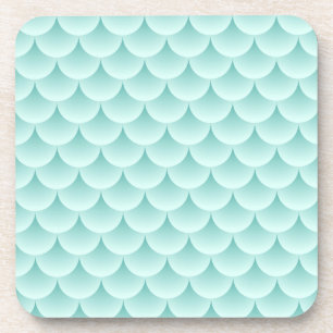 Dessous-de-verre Motif d'échelles de poissons