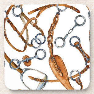 Dessous-de-verre Motif d'impression du cheval