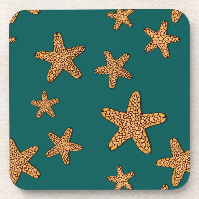 Dessous-de-verre Motif d'orangé (Devant)
