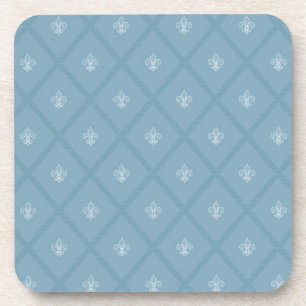 Dessous-de-verre motif Fleur-De-lis