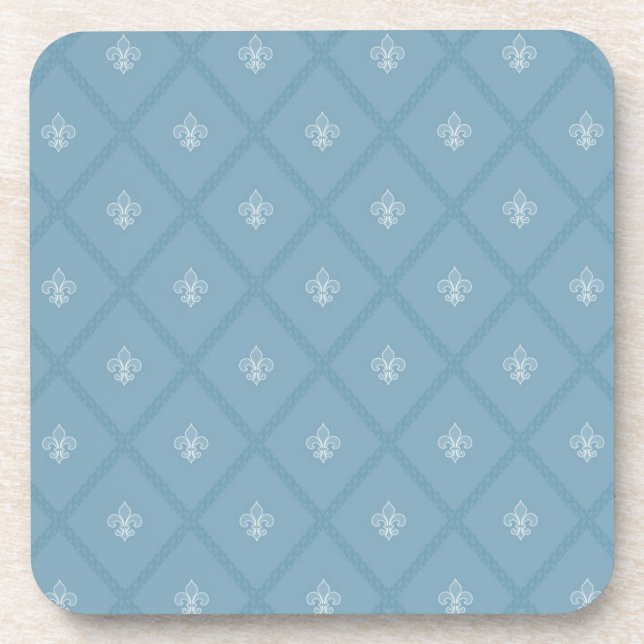 Dessous-de-verre motif Fleur-De-lis (Devant)