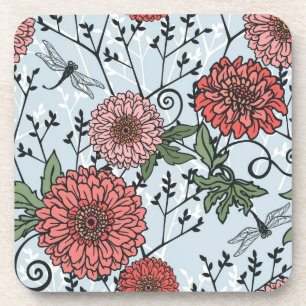 Dessous-de-verre Motif floral 3