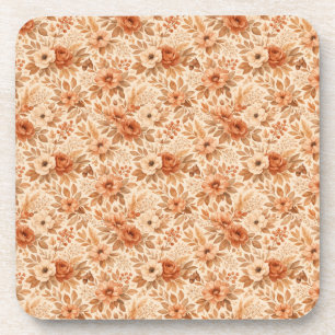Dessous-de-verre Motif floral automnal cosy
