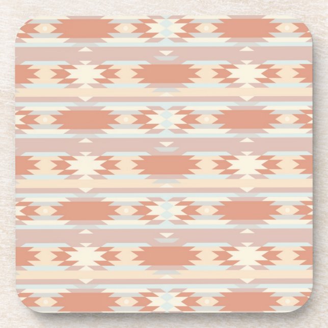 Dessous-de-verre Motif géométrique dans le style aztèque 3 (Devant)
