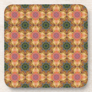 Dessous-de-verre Motif géométrique dynamique Accent bohème