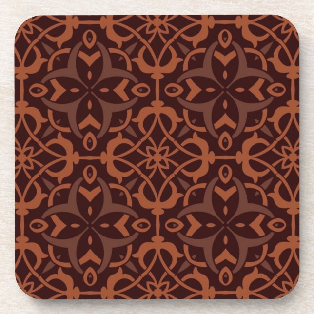 Dessous-de-verre Motif géométrique moderne ethnique (Devant)