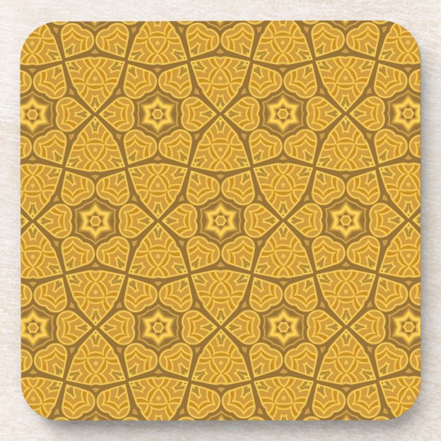 Dessous-de-verre Motif géométrique moderne ethnique (Devant)