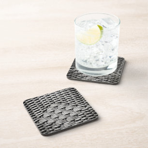 Dessous-de-verre Motif gris Abstrait et élégant