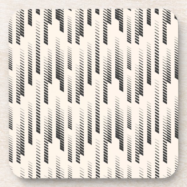 Dessous-de-verre Motif moderne de pluie (Devant)