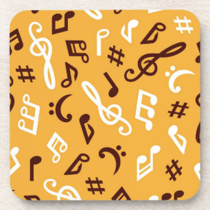 Dessous-de-verre Motif musical