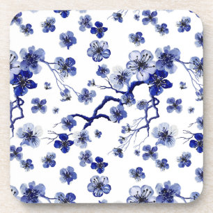 Dessous-de-verre Motif oriental de branche de Sakura