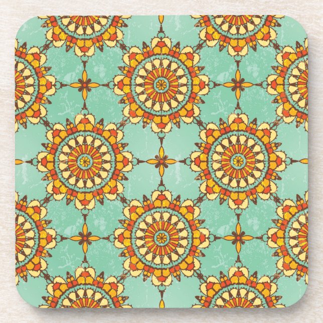 Dessous-de-verre motif ornemental (Devant)