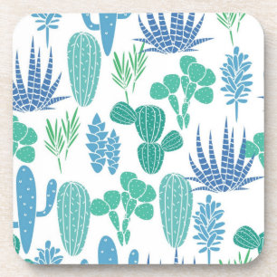 Dessous-de-verre motif plante