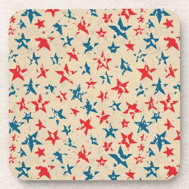 Dessous-de-verre Motif pour 4 juillet (Devant)