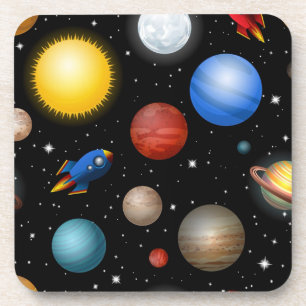 Dessous-de-verre Motif spatial