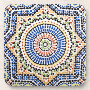 Dessous-de-verre Motif traditionnel de tuile d'Azulejo de Portugais