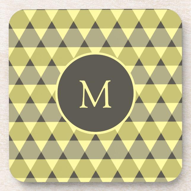 Dessous-de-verre Motif triangles (Devant)