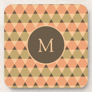 Dessous-de-verre Motif triangles