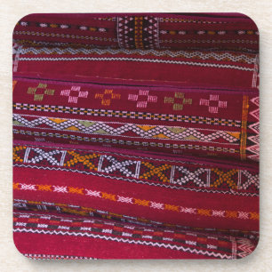 Dessous-de-verre Motifs de Coussin en Tissu