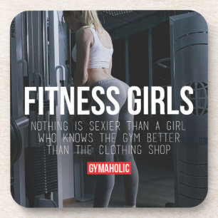 Dessous-de-verre Motivation de conditionnement physique et de muscu