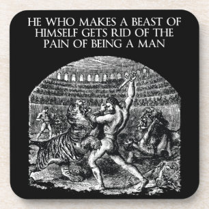 Dessous-de-verre Mots motivationnels - BEAST