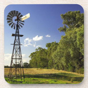 Dessous-de-verre Moulin à vent près de Hume Highway, Victoria, Au