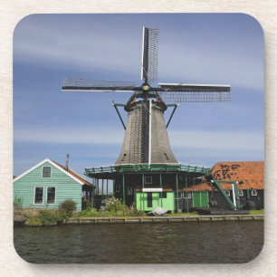 Dessous-de-verre Moulin à vent, Zaanse Schans, Hollande, Pays-Bas 3