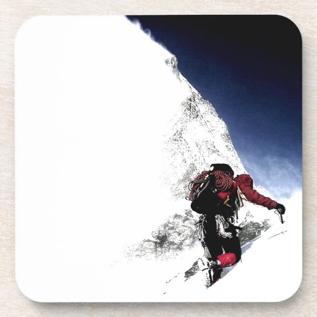 Dessous-de-verre Mountain Climat Sports extrêmes (Devant)