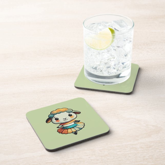 Dessous-de-verre Mouton Ballerina (Côté Droit)