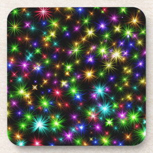 Dessous-de-verre Multicolor Christmas Star Rays-57191