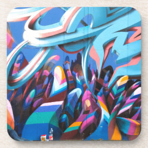 Dessous-de-verre Mur de graffiti cool
