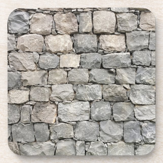 Dessous-de-verre Mur en pierre sèche (Devant)